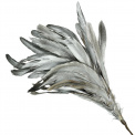 Feather Decoration 75cm Silver - 3