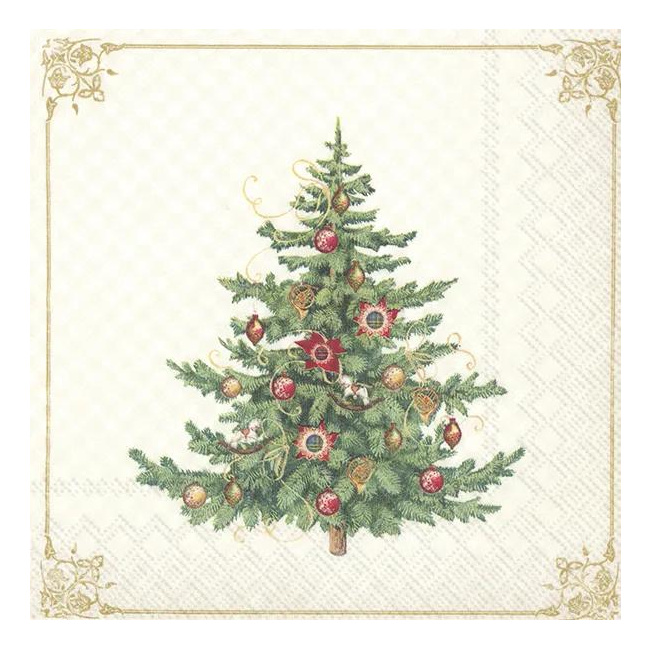 Napkins 33x33cm Nostalgic 20pcs.