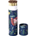 Jumbo Matches 65pcs Di Natale Blue