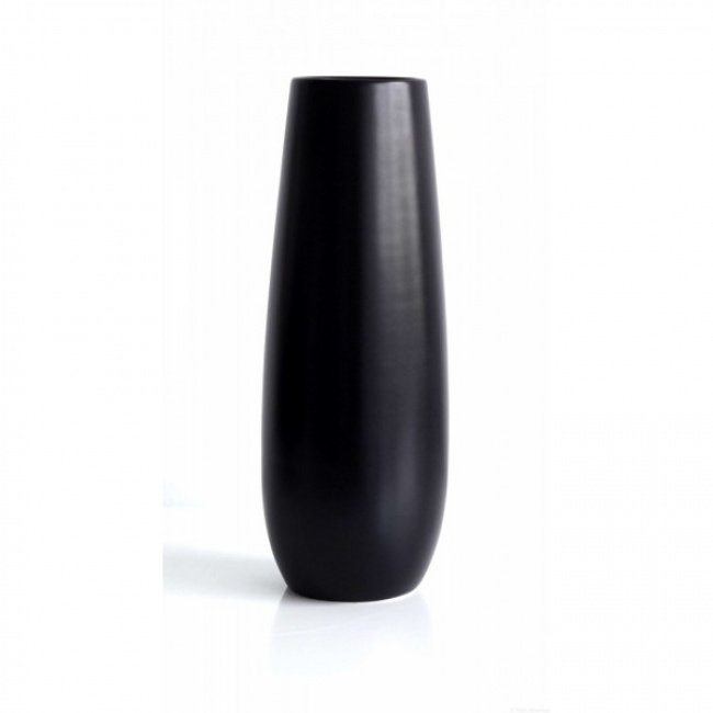 Black Ease Vase 25cm - 1