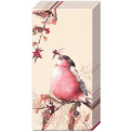 Tissues 21x21cm Beautiful Bullfinch Cream Sand 10pcs.