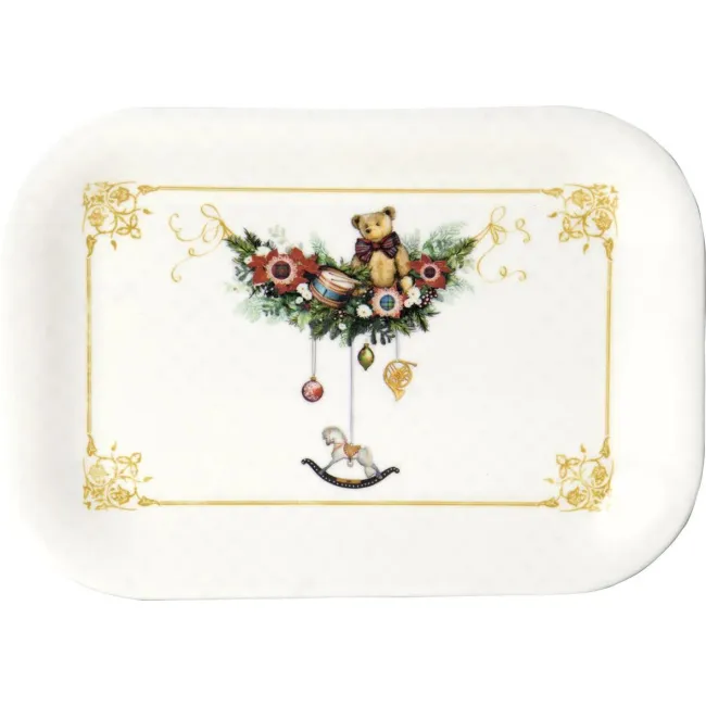 Taca 20,5cm x 14,5cm Melami Nostalgic Toy Cream