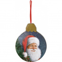 Zawieszka puszka Santa 13,5x4,5x11cm - 1