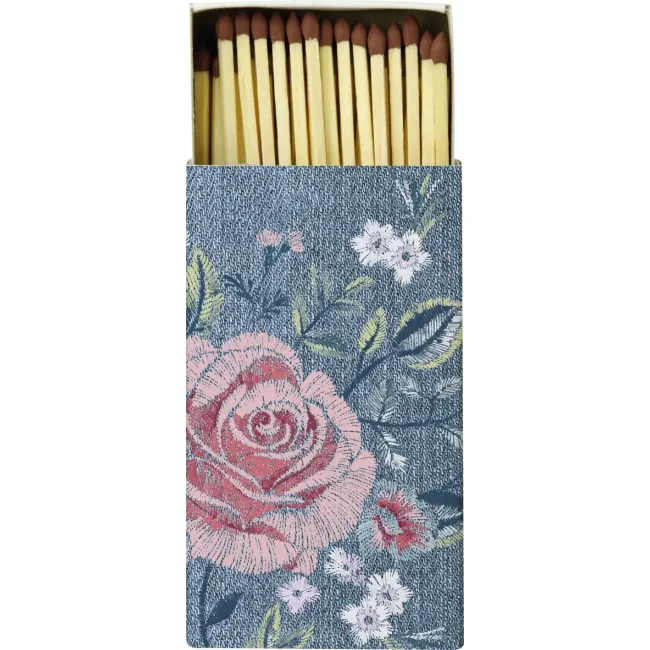 Matches 45pcs Denim Rose