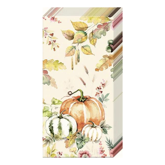 Tissues Pumpkin Love 21x21cm 10pcs.