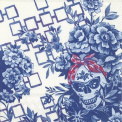 Napkins 25x25cm Catrina Blue 20pcs