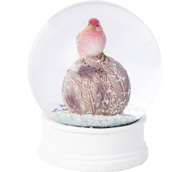 Kula śnieżna 9,5x11,5cm Magical Scene Light Blue