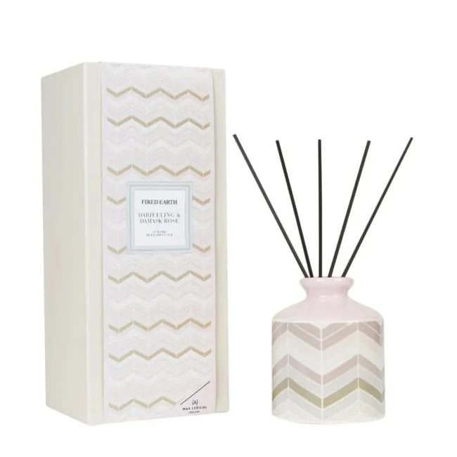 Dyfuzor zapachowy Fired Earth 200ml Darjeeling and Damask Rose