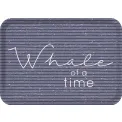 Whale of a Time Tray 38.5x27cm blue - 1