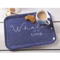 Whale of a Time Tray 38.5x27cm blue - 2