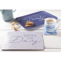 Whale of a Time Tray 38.5x27cm blue - 2