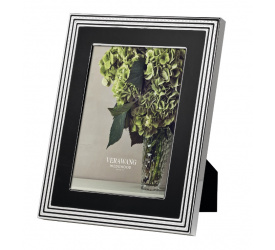Ramka Vera Wang With Love 20x25cm czarno-srebrna