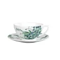 Filiżanka ze spodkiem Jasper Conran Chinoiserie White 250ml do herbaty - 1