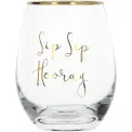 Szklanka Sip Sip Hooray 590ml złota - 1