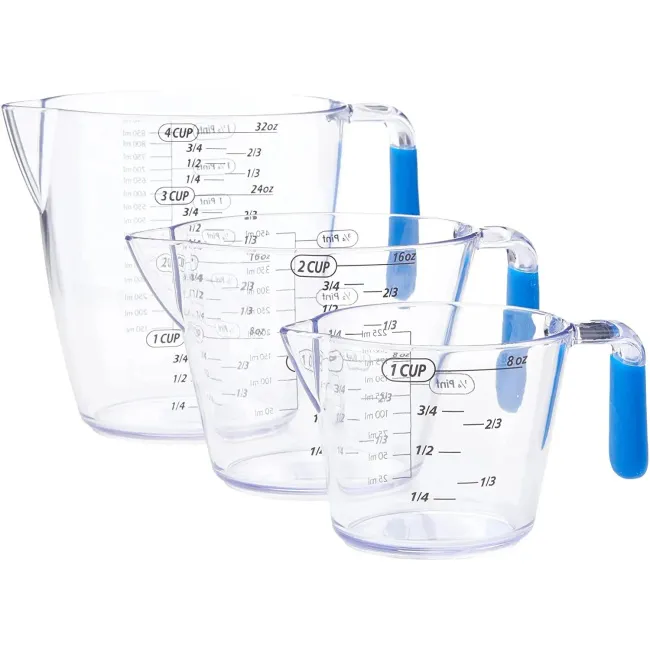 Komplet 3 miarek 900+400+200ml - 1