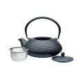 900ml Black Iron Teapot - 2