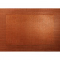 PVC Placemat 33x46 in terracotta - 1