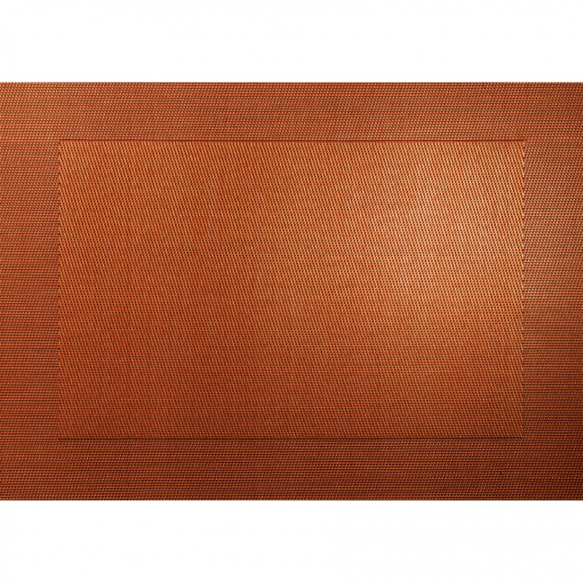 PVC Placemat 33x46 in terracotta - 1