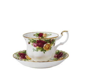 Filiżanka ze spodkiem Old County Roses 250ml do herbaty