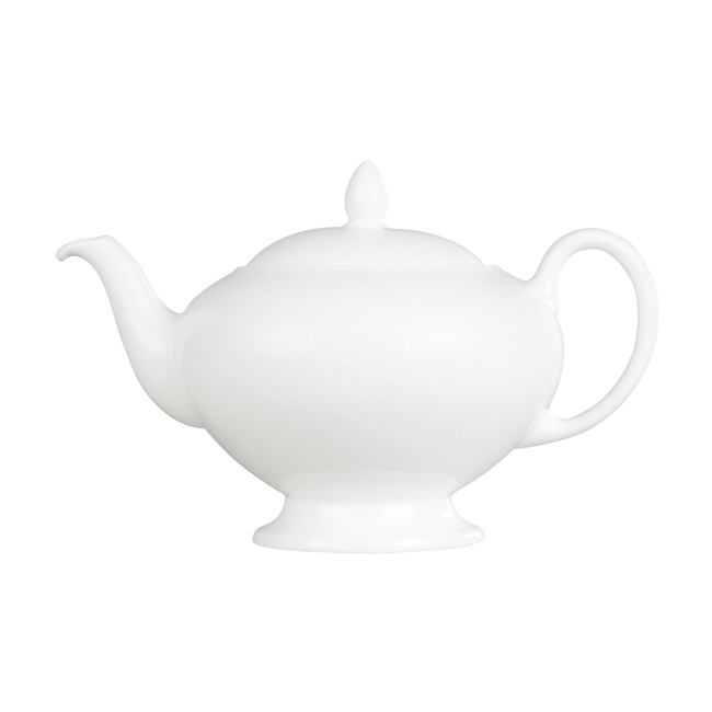 Jasper Conran White Teapot 800ml for Tea - 1