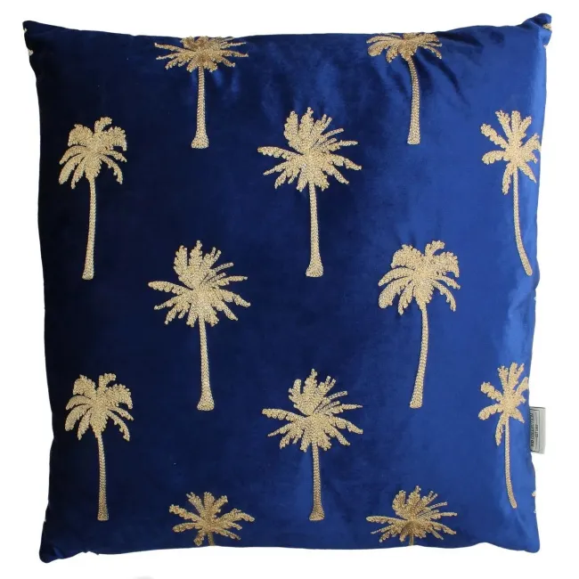 Poduszka Velvet Palm Tree 60x60cm - 1
