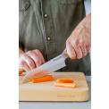 Santoku Knife 18cm with Cover - 7