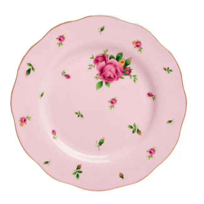 Talerz New Country Roses Pink 20cm śniadaniowy - 1