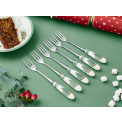 Set of 6 Cake Forks Christmas Tree - 3