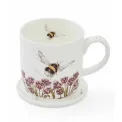 Kubek z podstawką Wrendale Designs 310ml Bumble Bee - 2