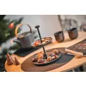 Coppa Kuro 2-Tier Etagere 23.5x21cm - 2