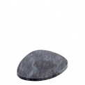 Plate 13x11cm Black Marble - 1