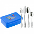 Children's Cutlery + 5-Piece Container - 1
