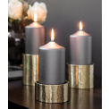 Sobrio Candle Holder 10x5cm Gold - 2