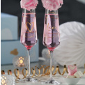 Set of 2 280ml Love Champagne Glasses - 2