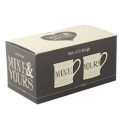 Set of 2 Stir It Up 280ml Mugs Mine and Yours - 4