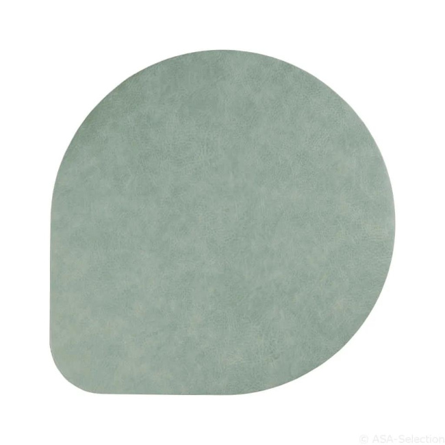 Vegan Drop Placemat 36.5cm Spearmint Eco-leather