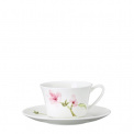 Filiżanka ze spodkiem Jade Magnolia 220ml do herbaty - 1