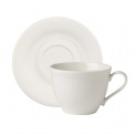 Color Loop Natural Cup with Saucer 250ml for Coffee - 1
