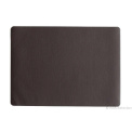 Leather Optic Placemat 46x33cm Eco-leather Chocolate