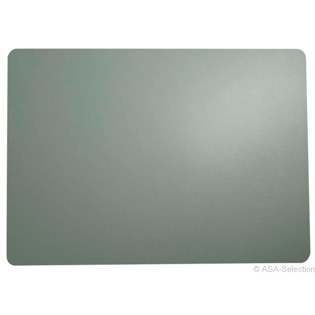 Leather Optic Placemat 46x33cm Eco-leather Mint