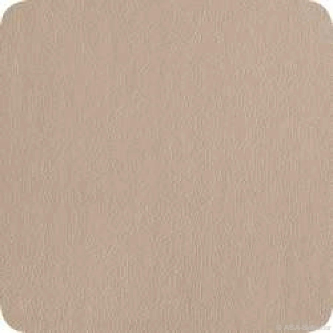 Set of 4 Leather Optic Coasters 10cm Eco-leather Stone
