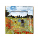 Field of Poppies Square Plate 12cm - 1