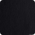 Set of 4 Leather Optic Coasters 10cm Eco-leather Black