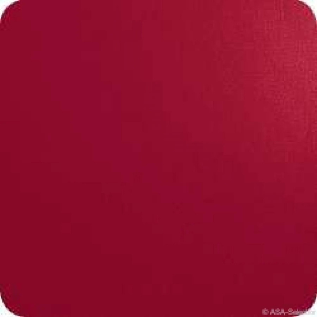 Set of 4 Leather Optic Coasters 10cm Eco-leather Magnolia