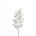 Gałązka liść ośnieżony 65cm - 1