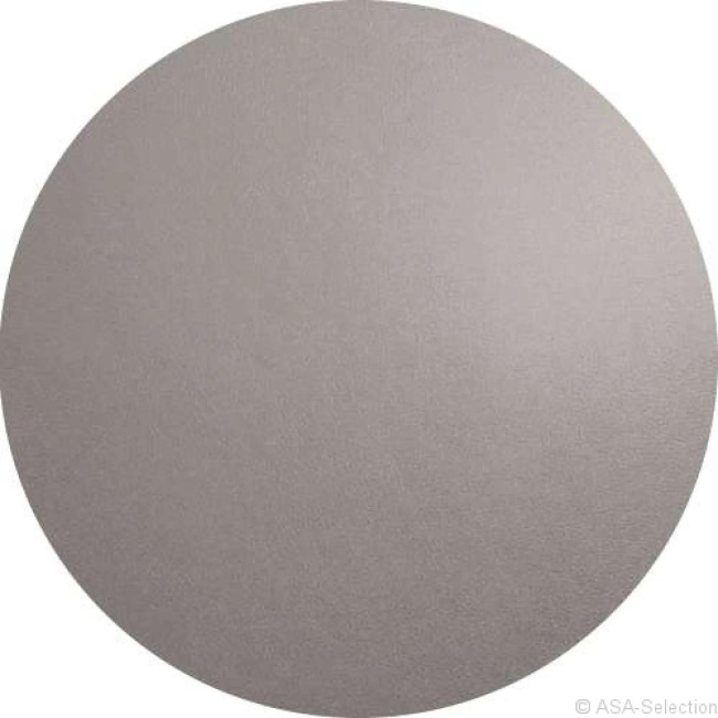 Leather Optic Placemat 38cm Eco-leather Cement