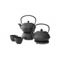800ml Black Cast Iron Teapot Jang - 4