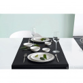 Leather Table Runner 50x135cm Eco-leather Black - 3