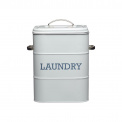 Living Nostalgia Laundry Powder Container 27x19x16cm Grey - 1