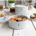 Living Nostalgia 3-Tier Container 22x27cm Grey - 3